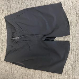 Ten Thousand black Foundation short size L with liner and 9” inseam. EUC.